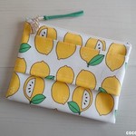 ポケットティッシュポーチ　* レモン