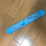  痛くないように…長めの肩紐カバー（サメ）