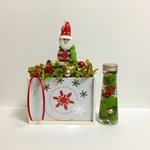 🦠⛄️サンタの森セット・🌲ハーバリウム（S)アレンジ