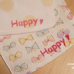 ヒトコト。汗取りパット　happy