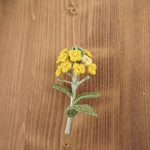 【再販】菜の花のコサージュ