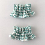 アームバンド＊Wガーゼ＊北欧風柄ニーナ・ロヴ/ミントグリーン