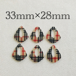 importアクリルバーバリーチェックチャーム  6個入り
