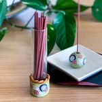 お揃いのお香立てセット(受け皿付き)