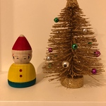 サンタこけし