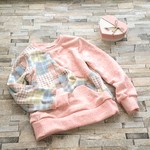 [130]リボンピンク杢*Ribbonトレーナー