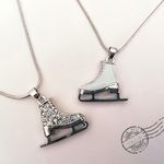 スケート靴のネックレス（リバーシブル）
