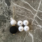 アクリルビーズ ホワイト 12mm