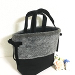 noble トート♡ダークグレーファー