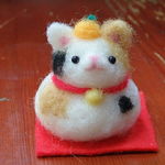 ネコちゃんお供え餅♪