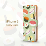 美味しいお寿司 iPhone6対応 手帳型iphoneケース