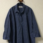 スキッパーワイドシャツ＜スペックブルー＞