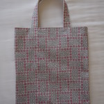 ぺったんこバッグ*リバティ*Sleeping Rose *ローズピンク*32×28㎝