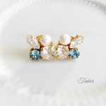 （再）空のビジューピアス