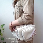 ヒップバッグの型紙説明書
