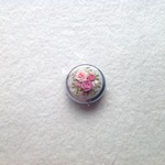 【再販×8】リネンと刺繍のバラと小花のピルケースB