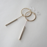 煌めきゴールドフープ × ビーズバー