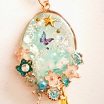 華蝶々～花枠ネックレス