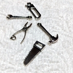 new☆かわいい工具チャーム⭐シルバー