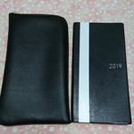 ほぼ日手帳カバー  weeks  リバティ×フェイクレザー