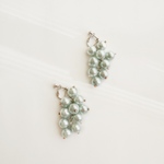 blue pearl earring