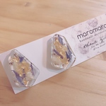 【受注製作】氷花ピアス/イヤリング
