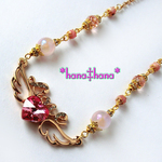 **‡Love‡エンジェルハート‡**天然石ネックレス1078