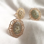 〔ring〕antique gray