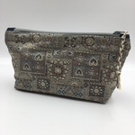 【SALE】オリエンタル紋様のポーチ　着物（帯）リメイク