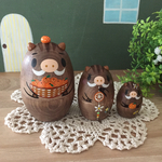 Ｆ様オーダー品＊仲良しイノシシファミリー♥ イノみかん🍊 