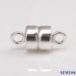 再販【3セット入り】シルバー925 マグネットクラスプ4.0mm　USMG-01