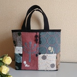 M☆ミナペルホネン ハンドメイドbag👜パッチワーク【１８】