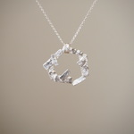 rectangle　　 シルバーネックレス silver925 ◼pivo◼845