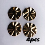 送料無料／ゴールドプレート4pcs    