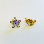 星と月のイヤリング・ピアス