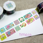 プラナカン柄マスキングテープ ＊ Peranakan Masking Tape