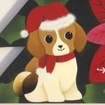 可愛い ビーグル犬 キーホルダー ストラップ【バッグチャーム】