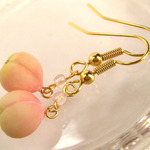 ※aさまご予約品※あまーいあまーい♪桃のピアス♪