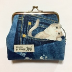 🎁クリスマスお財布フェア　ガマ口財布 　＊ポケットにゃんこ＊ 