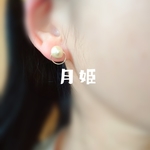 【アレルギー対応】コットンパールが輝く秘訣ピアス