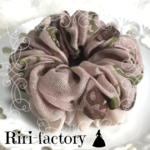 チョコレートローズ🌹さらにもこもこ✨シフォンシュシュ❤(×モカ)