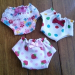 メルちゃん   はなちゃん☆パンツ3枚セット☆ハンドメイド