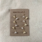 ランダムフラワーピアス/ハンドメイド
