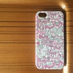 iphone4s/5/5s/5c/se/6/6s/7*新色ジェニーズリボンズ*リバティ*ピンク系