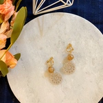 お好きなお色で⚘タティングレース❅ピアス/イヤリング