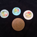ミニチュアフード ２個セット　カットフルーツゼリー