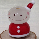 サンタの雪だるま