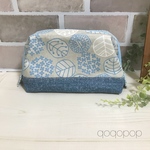 北欧風柄  ワイヤーポーチ