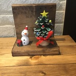 クリスマス 木のオブジェ