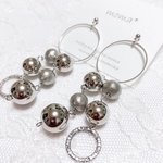 シルバージャラジャラピアス